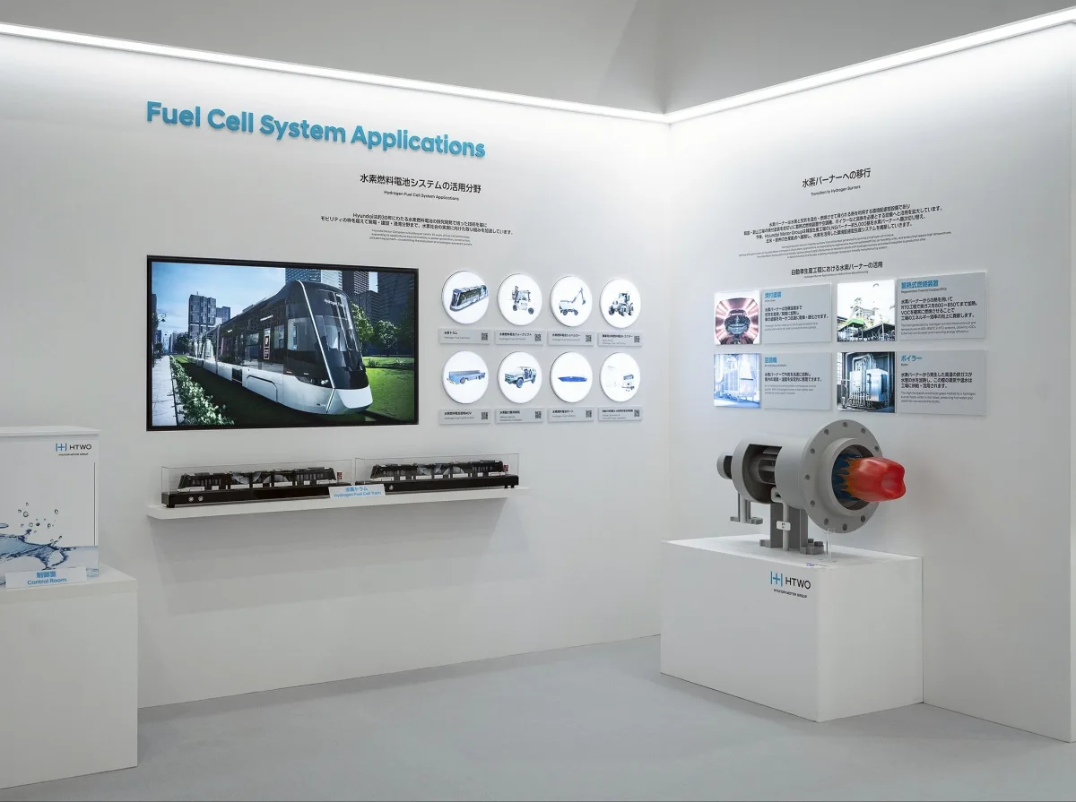 La marca de hidrógeno HTWO de Hyundai Motor Group debuta en Japón en H2&FC EXPO