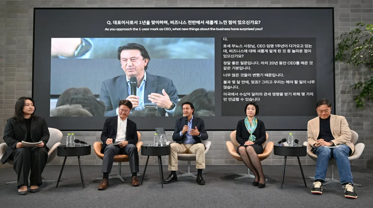 El presidente y director ejecutivo de Hyundai Motor Company, José Muñoz, comparte su visión estratégica para 2026 en la charla de líderes de 2025
