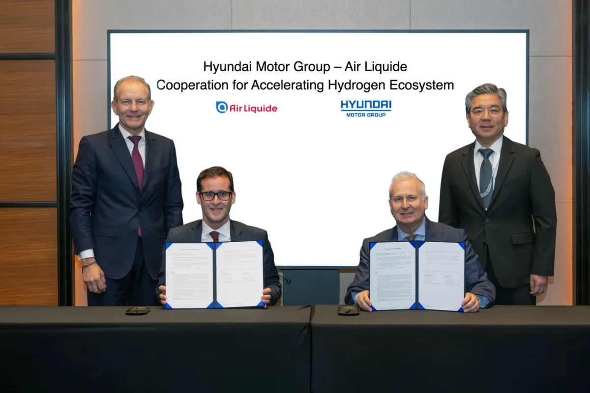 Hyundai Motor Group y Air Liquide impulsan una alianza global para acelerar el ecosistema del hidrógeno