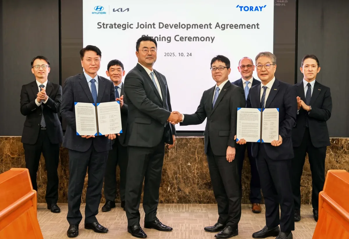 Hyundai Motor Group y Toray Group fortalecen lazos para desarrollar materiales avanzados para la movilidad futura