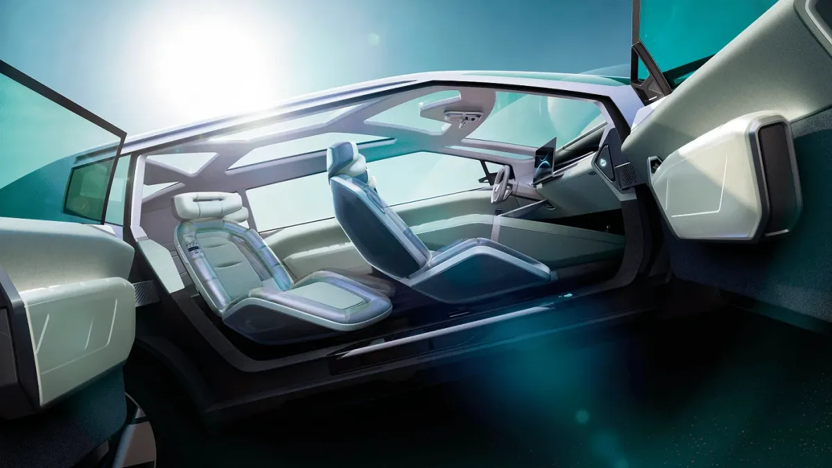 Interior del Concepto EARTH - Hyundai IONIQ China