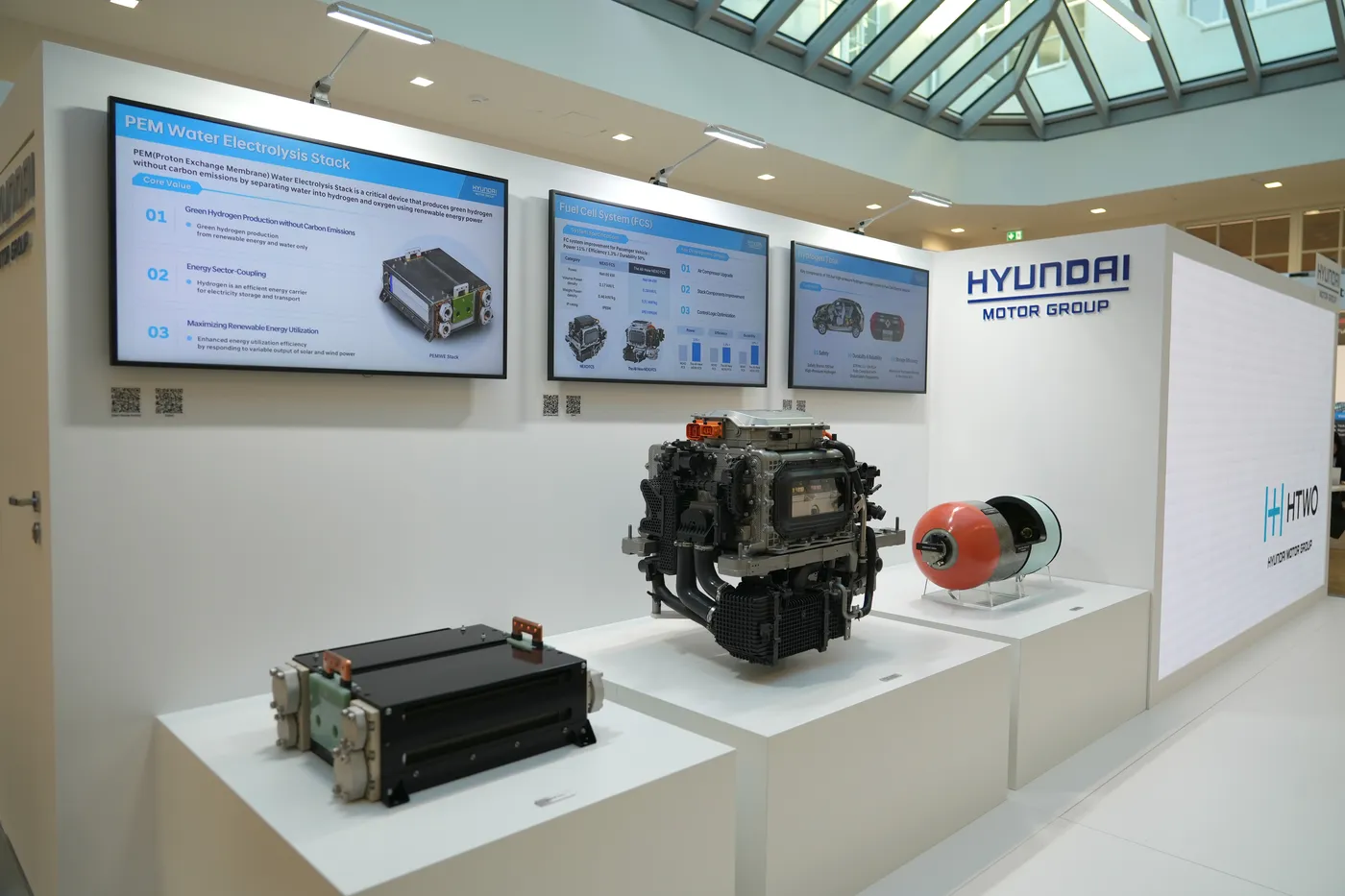 Stand de Hyundai Motor Group en la exposición del Aachen Colloquium 2026