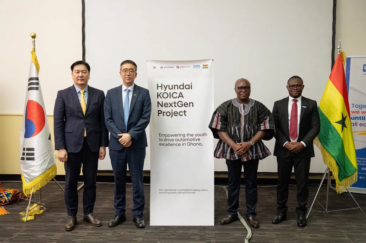 Hyundai Motor y KOICA lanzan ‘Hyundai-KOICA NextGen’ para formar a los futuros talentos automotrices de Ghana