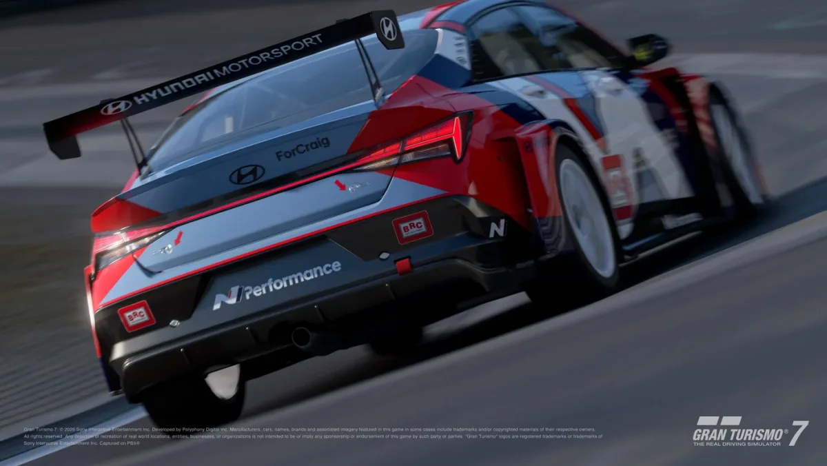 Hyundai Motor presenta el ELANTRA N TCR en Gran Turismo 7, ampliando su presencia en el e-motorsport