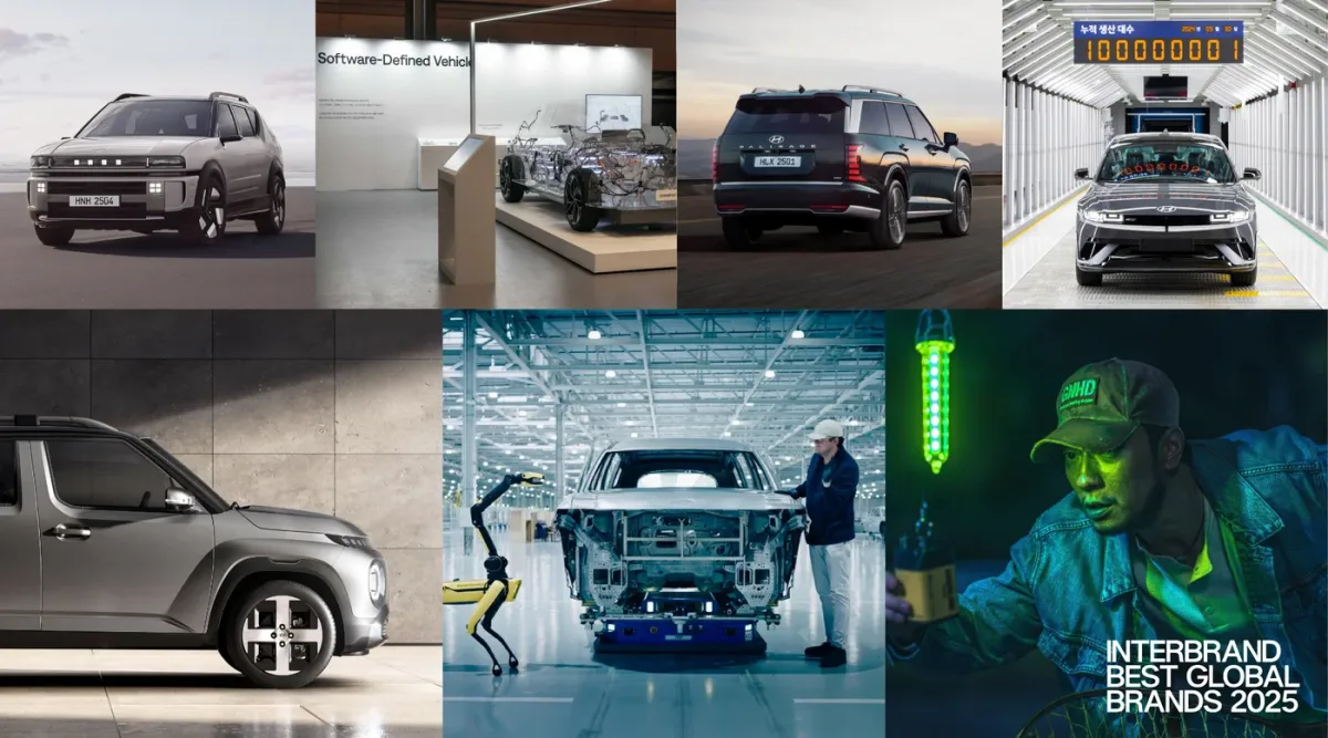 Hyundai Motor logra una  valoración de marca récord de 
$ 24.6 mil millonesen las clasificaciones intermarca de 2025