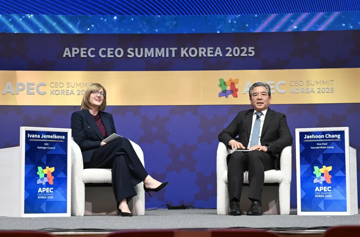 Hyundai Motor Group avanza en la visión del hidrógeno en diálogo en la Cumbre de CEO de APEC Corea 2025