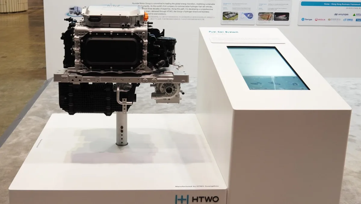 Sistema de pila de combustible fabricado en HTWO Guangzhou