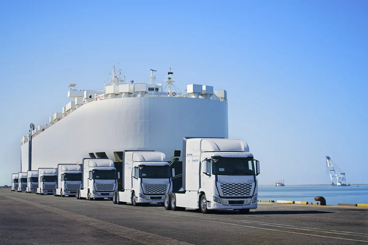 Hyundai envía la primera flota de camiones XCIENT Fuel Cell a América Latina